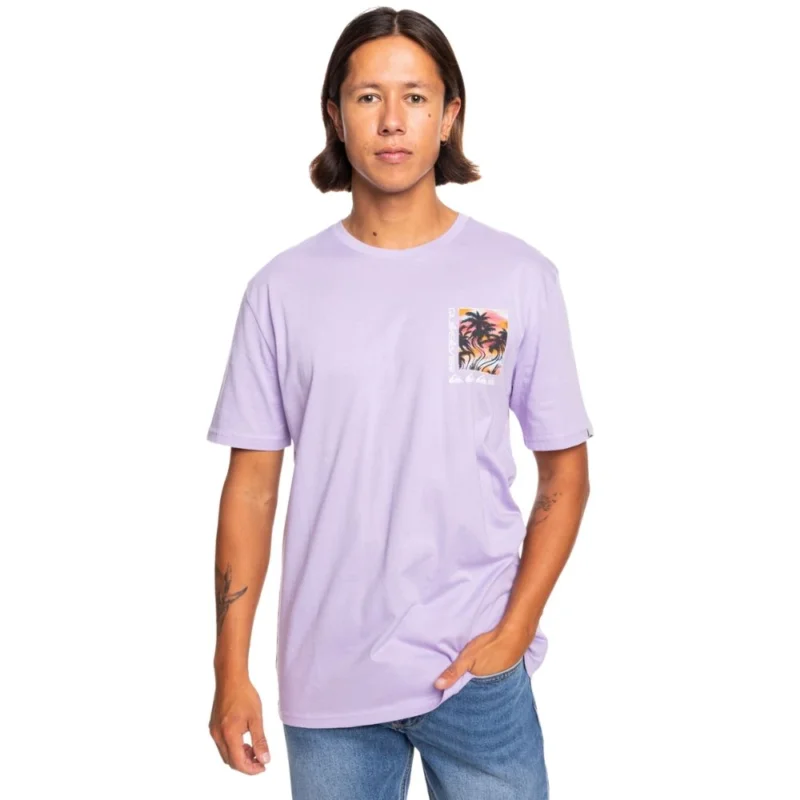 T-SHIRT QUIKSILVER POSTER TEE Haute Qualité