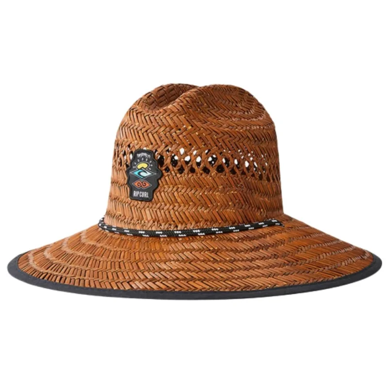CHAPEAU RIP CURL LOGO STRAW Usine Directe
