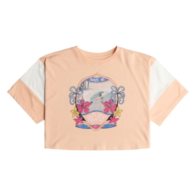 T-SHIRT ROXY LETS GET IT STARTED Commander Vite