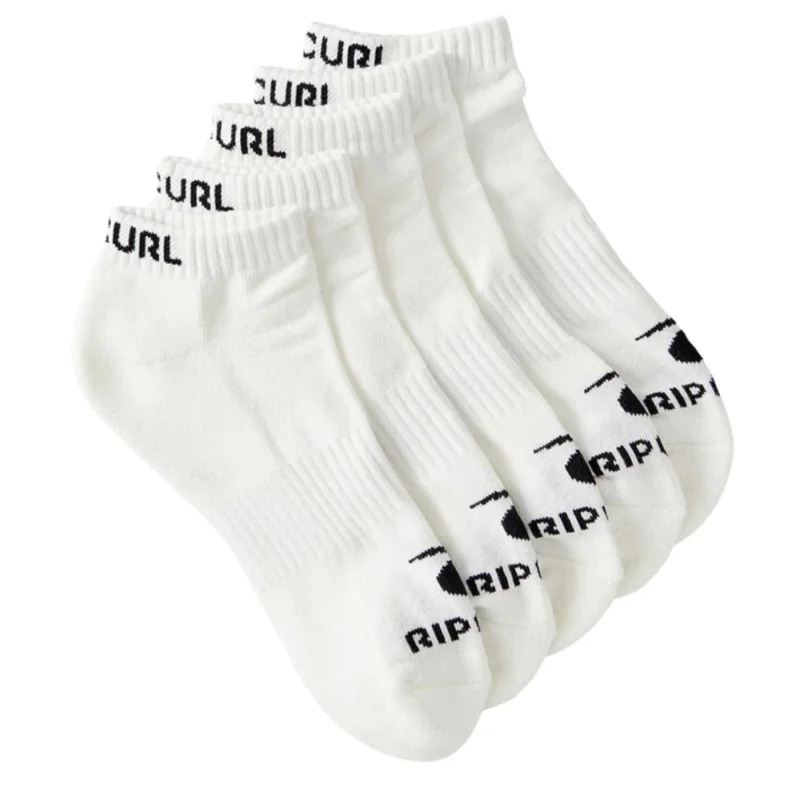 Expédié Aujourd'hui CHAUSSETTES RIP CURL BRAND ANKLE 5-PK