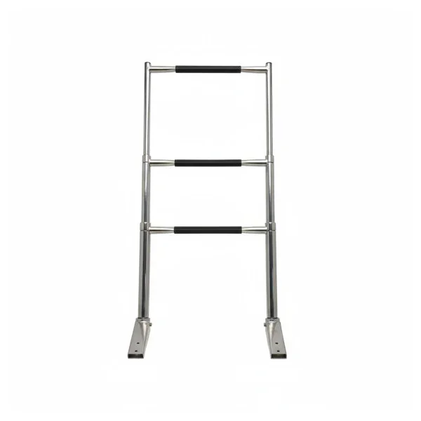 Quantité Limitée Vetus SLT3A RVS Opvouwbare Boot Zwemladder - 3-Tretrap Telescopische Instapladder