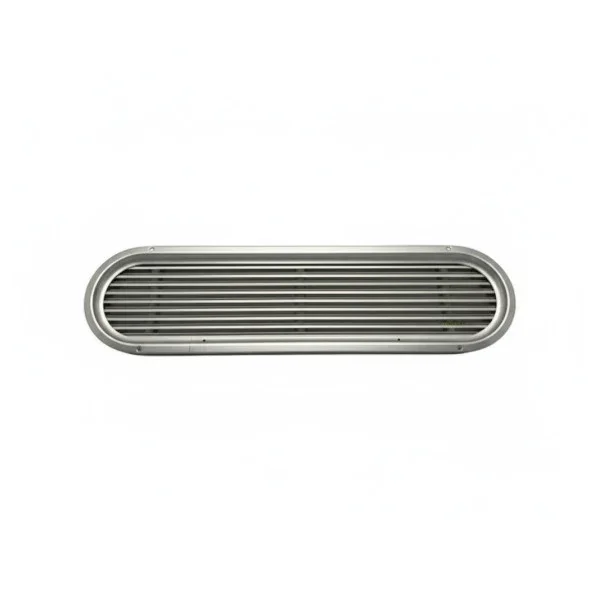 Retour Gratuit Vetus Marine Air Vent Grille Type 70 Anodized Aluminum - Louvred ASV 70