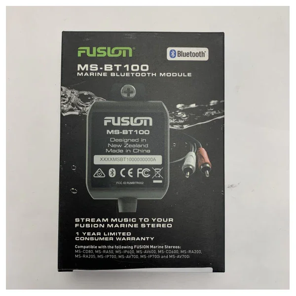 Super Prix Fusion MS-BT100 Marine Bluetooth Module - Wireless Music Streaming for Fusion Marine Stereos