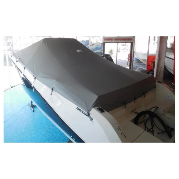 Must-Have Quicksilver 675 Open Complete Mooring and Transport cover black - VK_QS675OPSP1