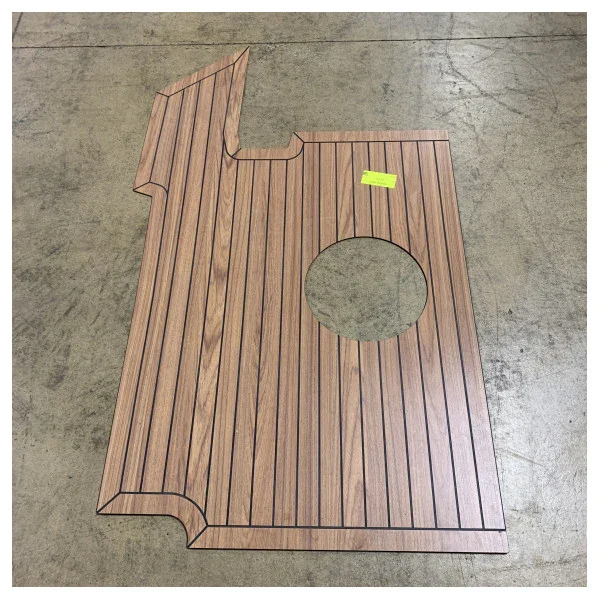 Commander Vite Uttern S62 Port Side Aft Laminated Teak Cockpit Floor Kit - 2083961