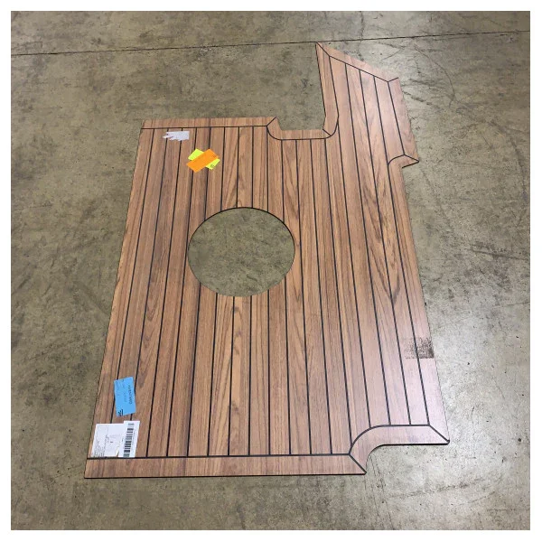 Populaire Uttern S62 Starboard Aft Laminated Teak Cockpit Floor Kit 4 mm - 2083962