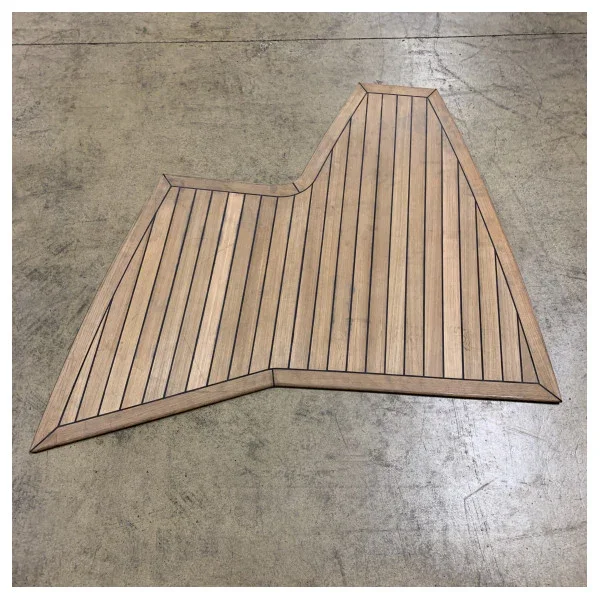 Uttern S49/51 original Forward Teak Cockpit Floor Kit - 2085274 Dernière Chance
