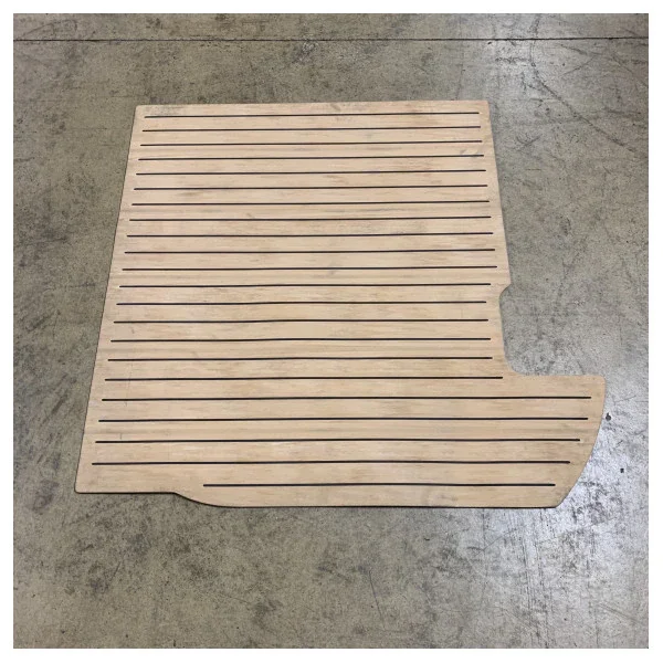 Quicksilver Activ 755 Open Starboard Cockpit Teak Flooring Kit - 2293561B Usine Directe