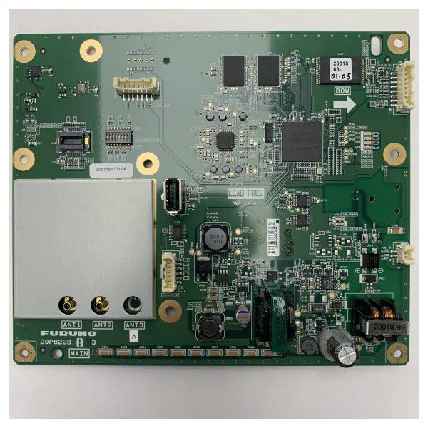 Furuno Satellite Compass PCB for SC-70 Main Board - PCB 20P8228A(LF) MAIN - 00158108000 Top Vente
