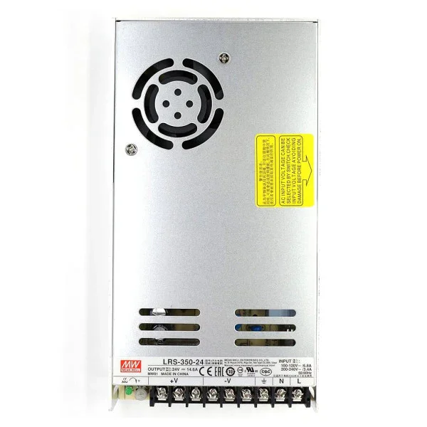 Dernier Modèle Mean Well LRS-350-24 Power Supply 24V 14.6A 350W - Reliable AC/DC Converter