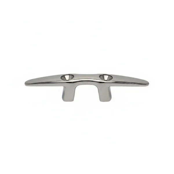 Osculati Silhouette polished stainless steel cleat 200 mm with tru hull bolt - 40.153.20 Vente Flash