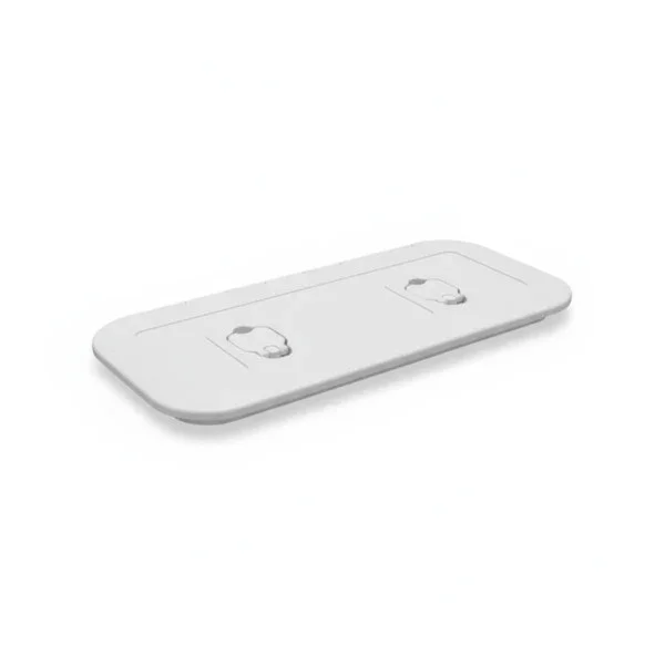 Osculati White flush mount inspection hatch 600 x 250 mm - 20.295.00 Paiement Sécurisé