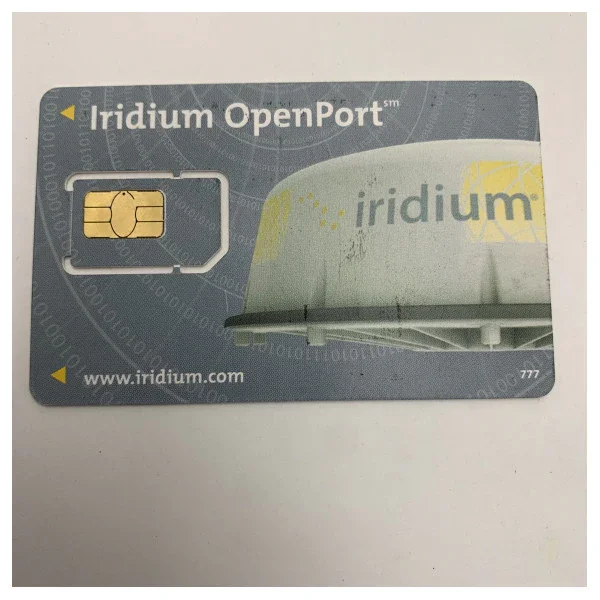 Iridium SIM-kaart voor maritieme satellietcommunicatie Soldes