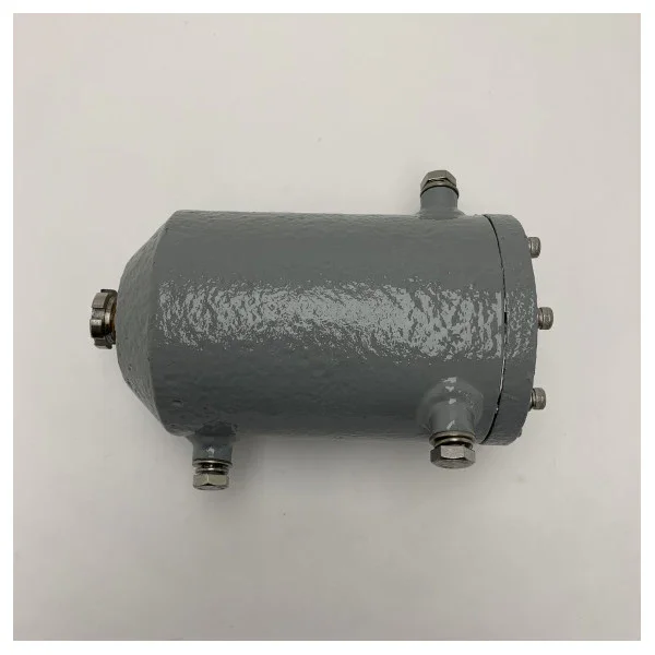 Marine Transducer Housing with Strain Relief - Robust Metal Enclosure Offre Limitée