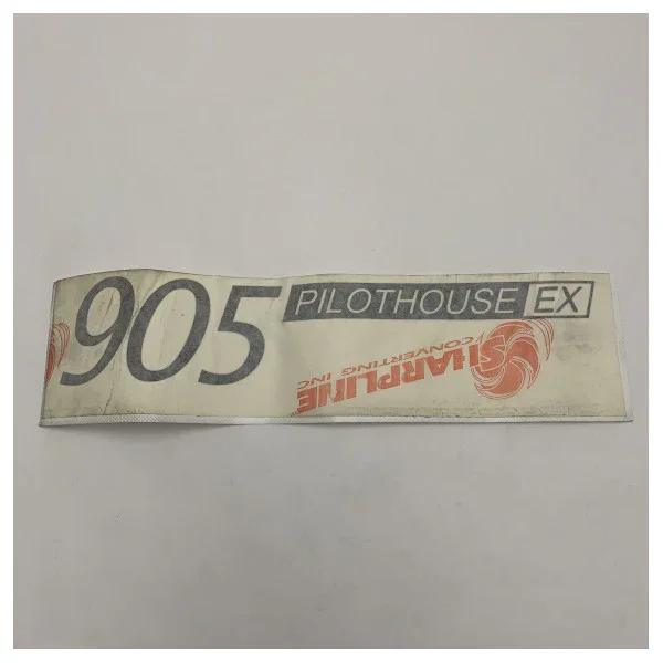 Quicksilver 905 PilotHouse Decal Logo Sticker - 2321230 Satisfait Ou Remboursé