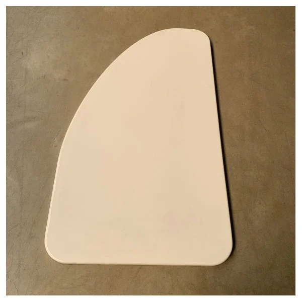 Promotion Saisonnière Quicksilver 855 Laminated White Coated Cockpit Table - 879DEL292