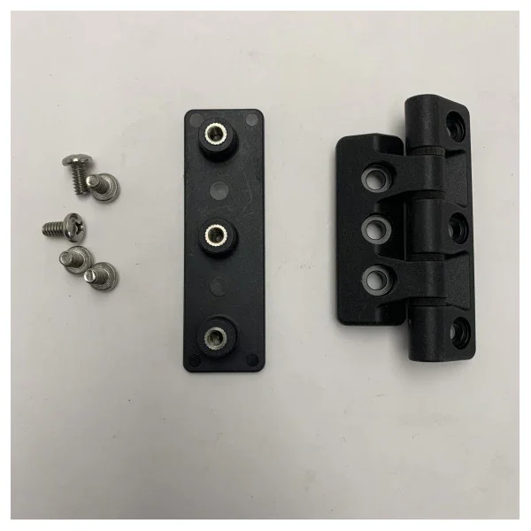 Offre Spéciale Bomar P2000-134-B black coated Internal Hatch Hinge