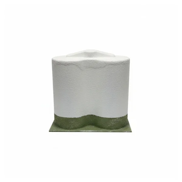 Moody 45 DeckSaloon gas tank made of fiberglass white coated - PPG2439 Expédié Aujourd'hui