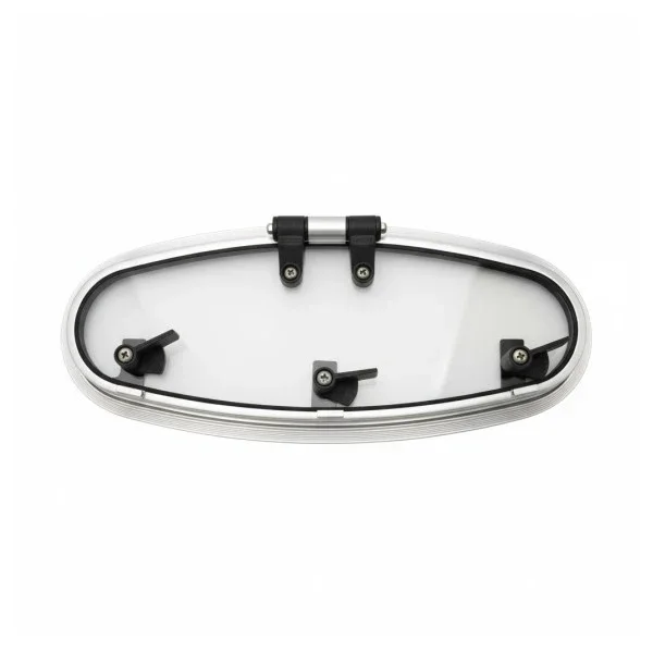 Remise Vetus Marine Oval Portlight PX55 Aluminium 419 x 162 MM -