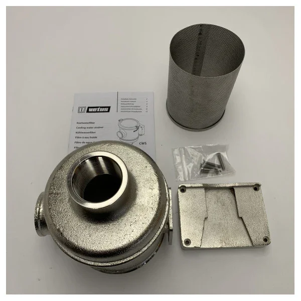 Vetus CWS13/4 Marine Sea Water Cooling Filter 1 3/4 inch Haute Qualité