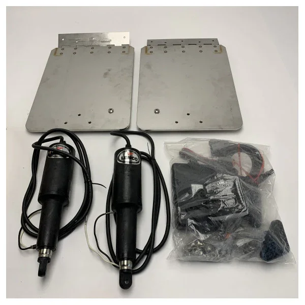 Promotion Lenco Stainless Steel Marine Trimtab Kit 11x14.5 inch with LED Rocker Switch 12V - 11393-103