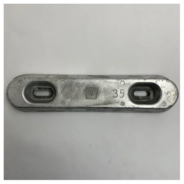 Vetus ALU35C Marine Aluminum Hull Mount Anode for Corrosion Protection Marque
