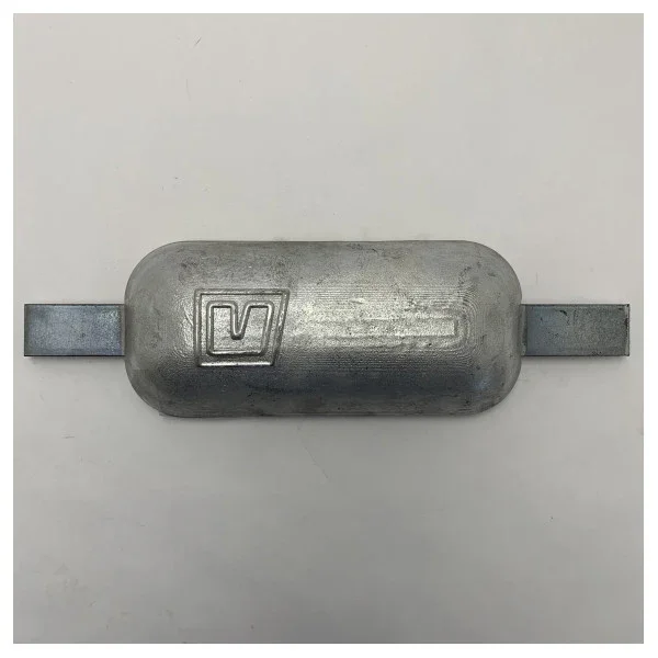 Vetus WOA004A Zinc Anode Block for Marine Corrosion Protection Weld-On 1.45KG Pas Cher