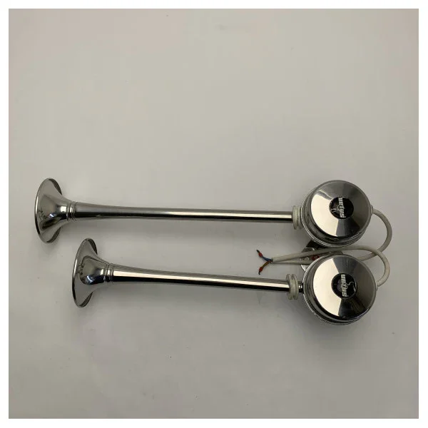 Commander Maintenant Vetus M24D 24V Dual Marine Stainless Steel Horn 24V Low and High Pitch