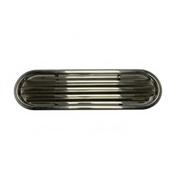 Quantité Limitée Vetus Louvred Stainless Steel 470 x 126 mm 50HP Engine Air Suction Vent