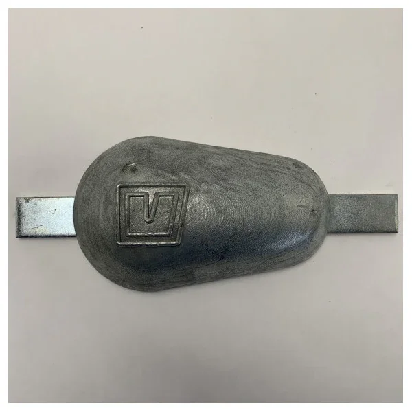 Vetus WOA012Z Weld-On Hull Zinc Anode Kit 2.7 KG Vente Directe
