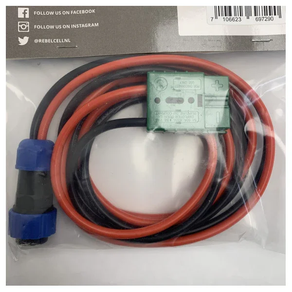 Top Vente ThrustMe Rebelcell Outdoor Connect Cable for Marine Batteries TMSD20QCCC