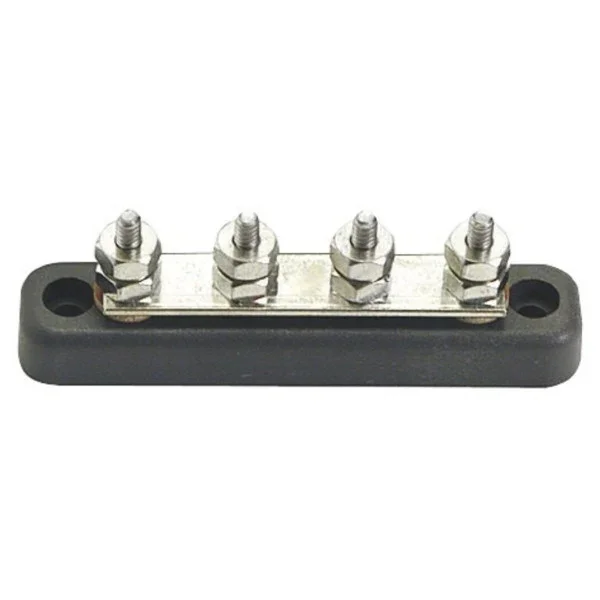 Osculati Marine Stainless Steel 4-Point Bus-Bar Connector Strip - 14.207.04 Bon Marché