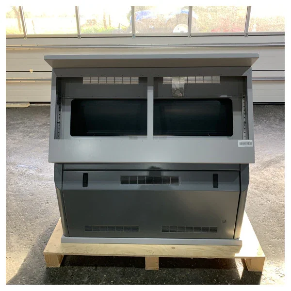 Vente Directe Marine Ship Bridge Navigation Console Anthracite L130 x W44 x H130 cm