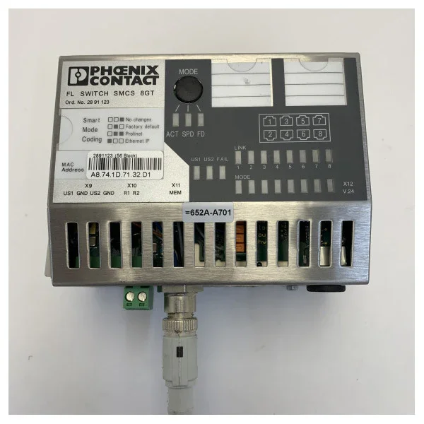 Achetez Aujourd'hui MTU X00E50210680 Signal Network Switch voor Koperen Kabels