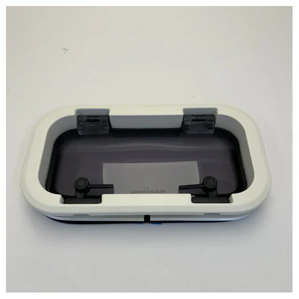 Authentique Lewmar Sz1 Aluminium Black Coated Opening Porthole - 393129979