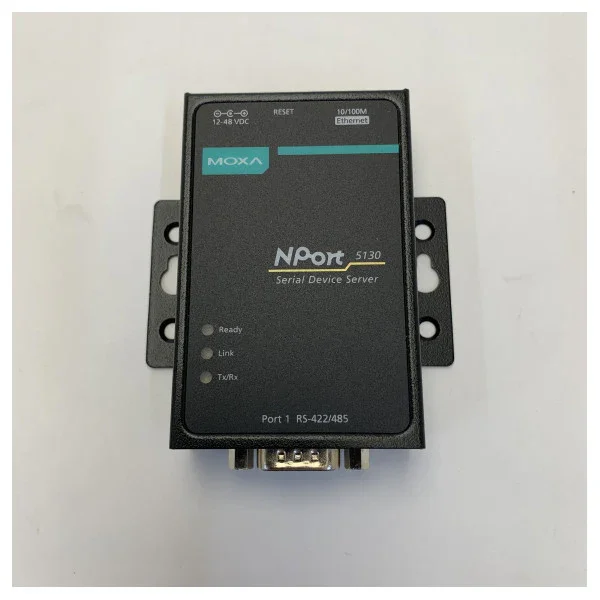 Seulement Aujourd'hui Moxa NPort 5130 Serial Device Server for Marine RS-422/485 to Ethernet Networking