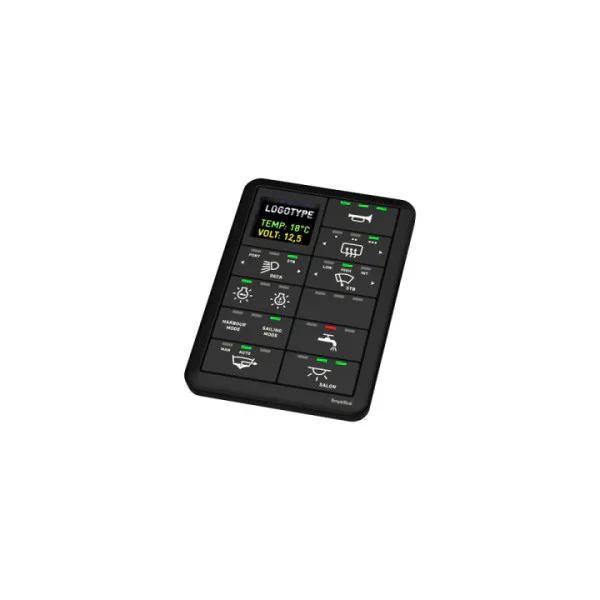 Garmin EmpirBus 12V Marine Switch Panel - 010-02373-00 Populaire