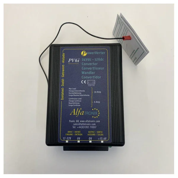 AlfaTronix PV6i Isolated DC to DC Converter - 24 to 12V Meilleure Vente