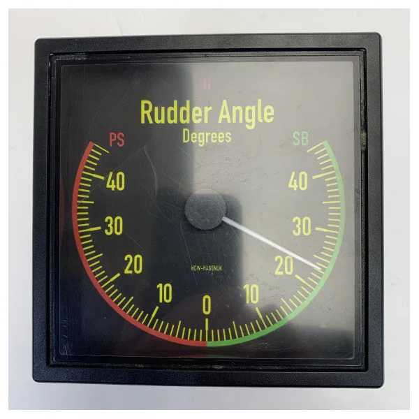 Prix Promo Deif XL144 Rudder Angle Indicator Display 24V 45 degrees