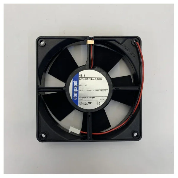 EBM Papst DC Axial Fan 24V Square Model - 4314 Jusqu'à Épuisement Des Stocks