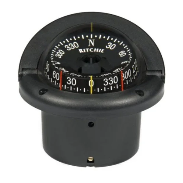 Commande En Gros Ritchie Helmsman Build-In Compass Black - HF-743 24V