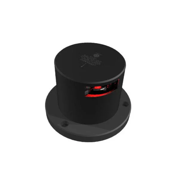 Offre Limitée Lopolight Port Sidelight Black RED Navigation Light 2NM - 301-009-PRO