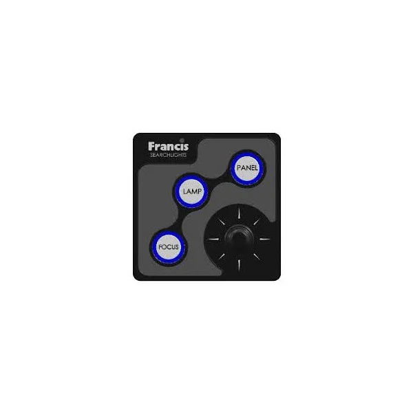 Prix Promo Francis Tungsten Halogen Searchlight LR480RC Remote Control Panel