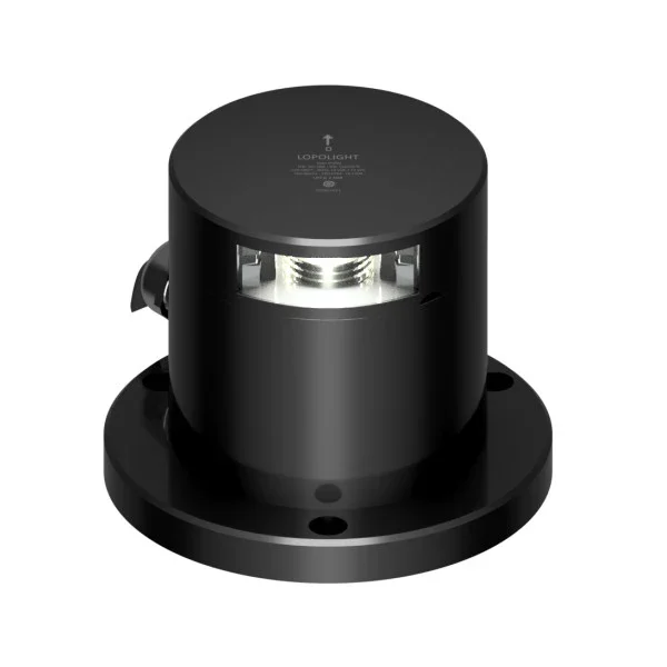 Offre Du Jour Lopolight Stern Navigation Light Black Coated 12/24V 2NM 135 Degree - 301-005-PRO