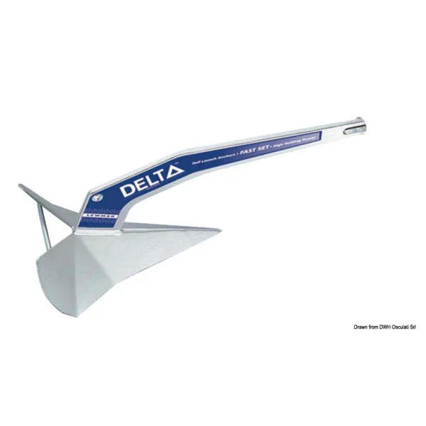 Lewmar Delta 32KG 70 lbs Galvanized Plow Anchor - 0110832 - 0057432 Prix Réduit