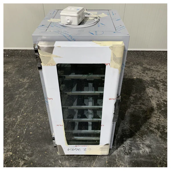 Veco Stainless Steel Build-In 15-Bottle Wine Cellar G62745 12V Prix Promo