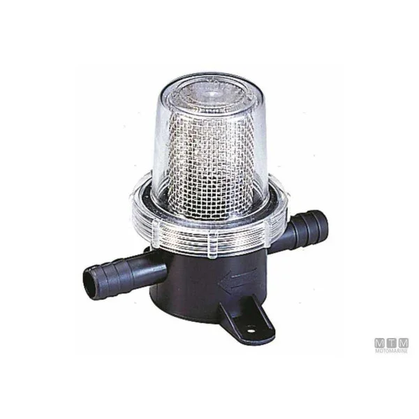 Osculati Black Fresh Water Filter - Strainer - 19mm - 4132013 Paiement Sécurisé
