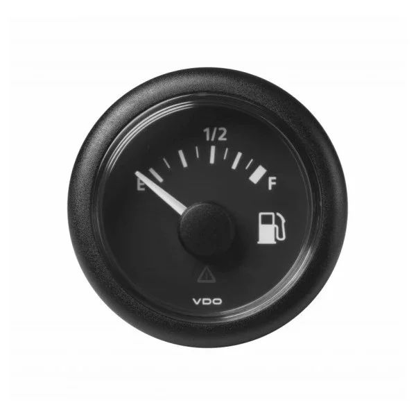 VDO Veratron ViewLine 52MM Black Fuel Level Indicator Gauge - A2C53412990 Meilleure Vente