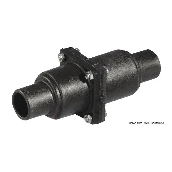 Satisfait Ou Remboursé Whale In-Line Check Valve Black 38mm - 1712150