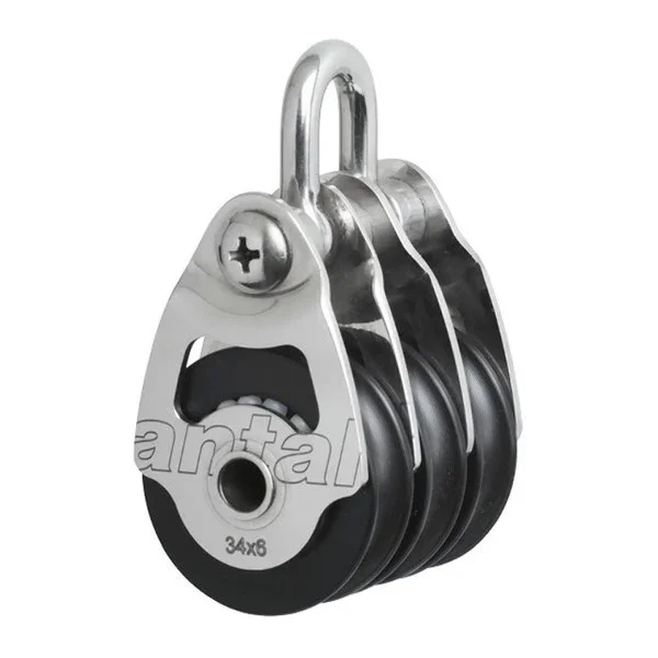 Antal Mini Tripple Sheave Block 34x6 34 mm - 00305 Bon Plan